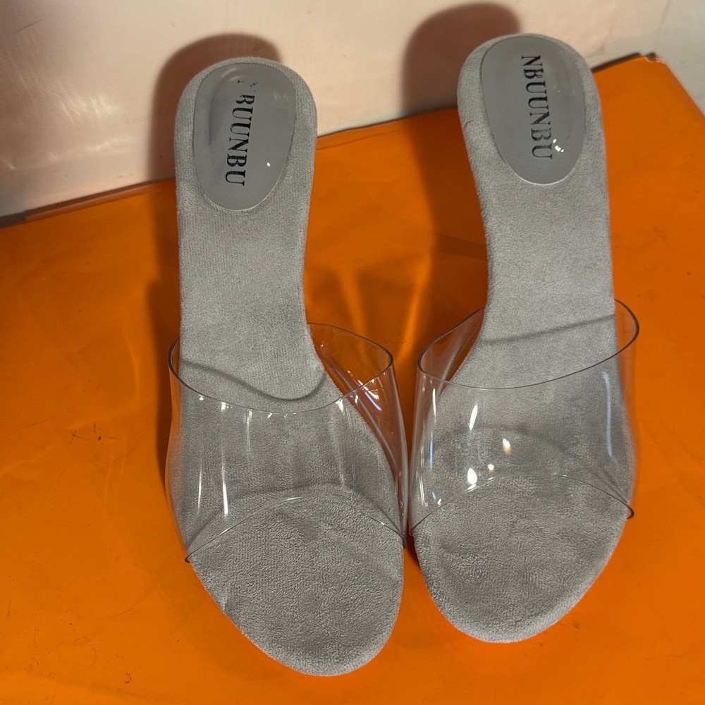 Clear Stiletto Heels - Picture 3 of 8